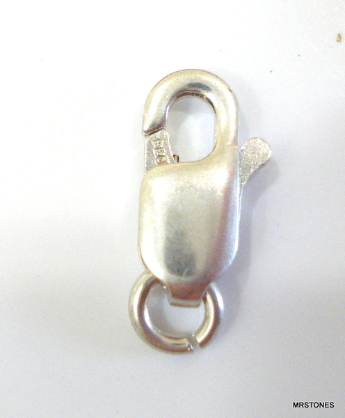 10x4mm Sterling Silver Lobster Clasp