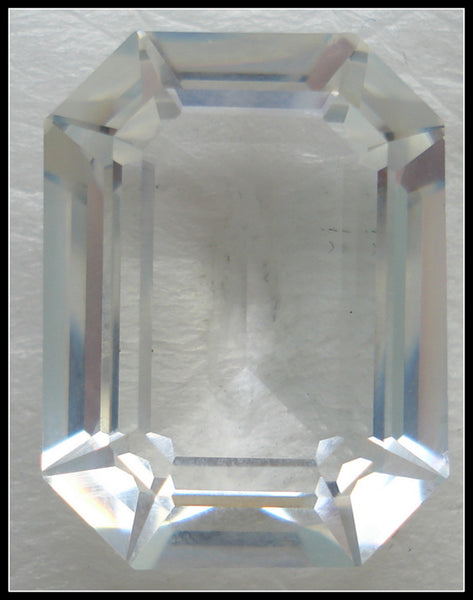 8x6.5mm (4600) Crystal Unfoiled Cushion Octagon