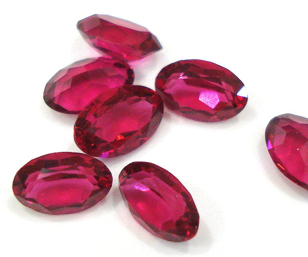 6x4mm (4140) Ruby Unfoiled Oval