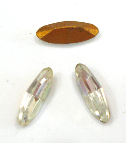 8x3mm (4100) Crystal Oval
