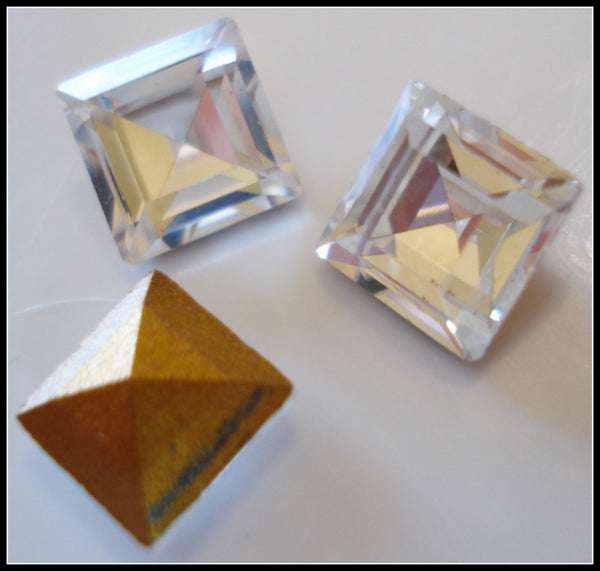 7mm (4410) Crystal Step Cut Square Shape