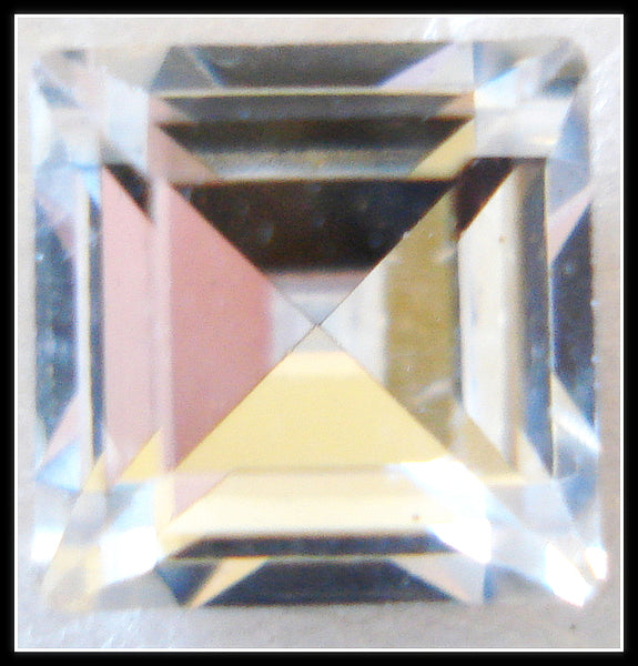 7mm (4410) Crystal Step Cut Square Shape