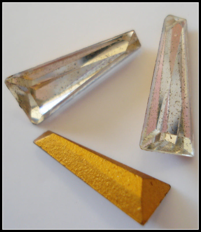 6x2.5x1.75mm (4700) #15 Crystal Tapered Baguettes or Keystone