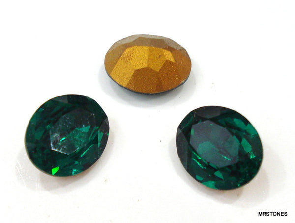 12x10mm (4140) Emerald Ovals