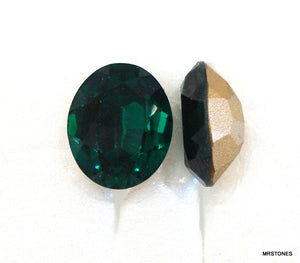 12x10mm (4140) Emerald Ovals