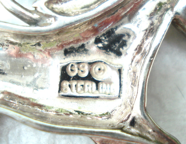 Vintage Glenn Sandoval Horse Pendant 925
