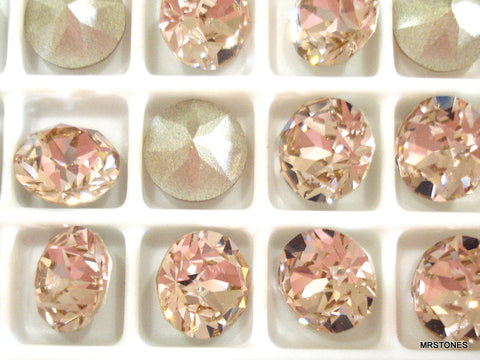 6.3-6.5mm (30SS) (1200) (1088) Vintage Rose Dentelle Rounds