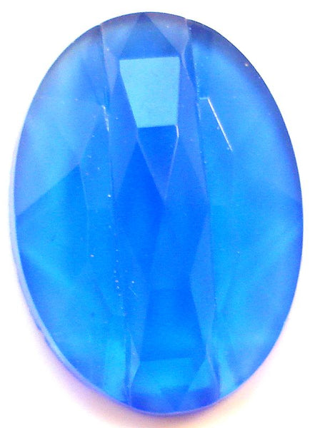 18x13mm (2109) Specialty Sapphire Grooved Unfoiled Ovals