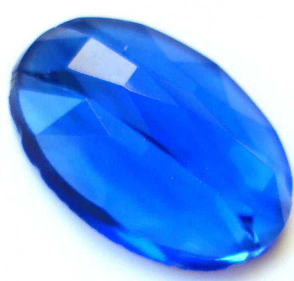18x13mm (2109) Specialty Sapphire Grooved Unfoiled Ovals