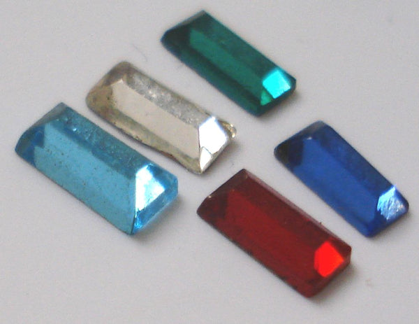 5x2.5mm (3932) Flat Back Baguettes