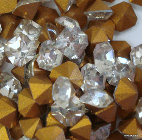 4mm (4671) Crystal Square Octagon