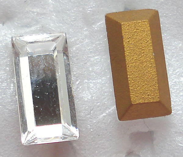 10x5mm (4502/2) Crystal Channel Cut Baguette