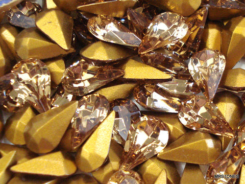 13x7.8mm (4300/2) TTC Light Colorado Topaz Pear Shape