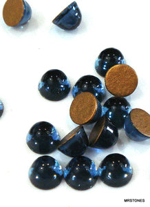 4mm (2099/4) High Dome Montana Sapphire Round Cabochon