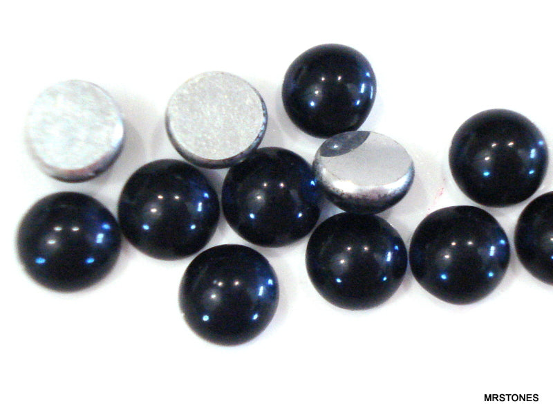 5mm (2194) Dark Sapphire Round Cabochon