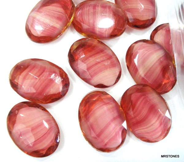 18x13mm (4130/2) Rose Porphyr Specialty Oval Shape