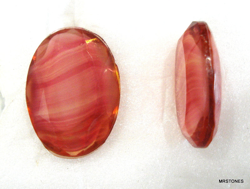 18x13mm (4130/2) Rose Porphyr Specialty Oval Shape