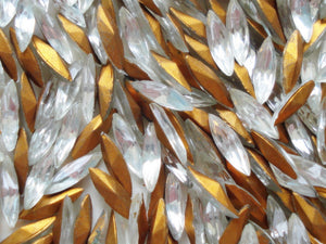 10x3mm (4200/2) TTC Crystal Marquise Navette (24 pc Lot) $3.95