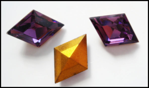 10.5x7mm (4710) Amethyst Diamond Shape