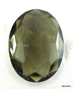 40x30mm (4130/2) TTC Black Diamond Unfoiled Oval Shape