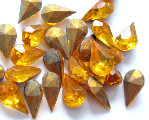 8x4.8mm (4300/2) TTC Topaz Pear Shape