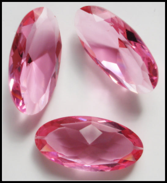 18x9mm (4123) Unfoiled Rose Pointed Back Ovals