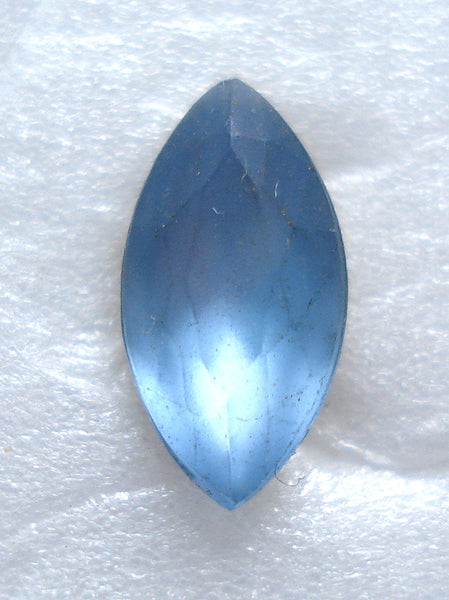 10x5mm (4200/2) TTC Light Sapphire Frosted Marquise Navette