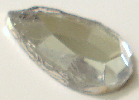 13x8mm (2300/2) Crystal Flat Back Pear