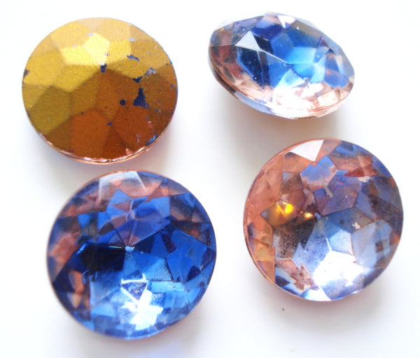 14.2mm (1200/2) (60ss) TTC Bi Color Cardinal Peach Dentelle