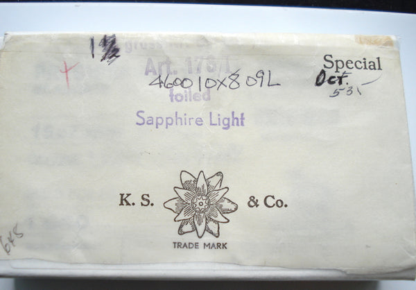 10x8mm (4600) Light Sapphire Cushion Octagon