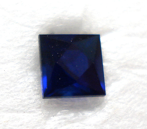 3.25mm Synthetic Corundum Sapphire French Cut Square