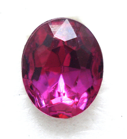10x8mm (4130/2) TTC Fuchsia Oval Shape