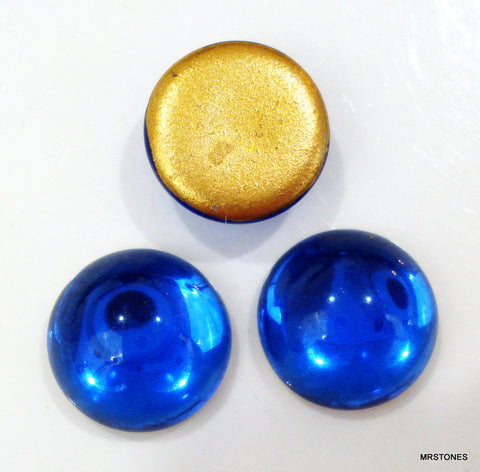 13mm (2194) Sapphire Round Cabochon