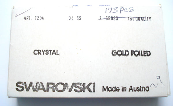 7.9mm (1200) (38ss) Crystal Dentelle Round