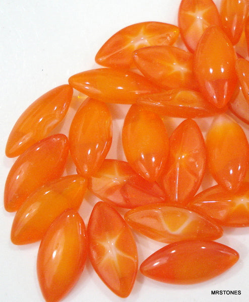 15x7mm (3146) Hyacinth Givre Marquise Navette Buff Top Doublet