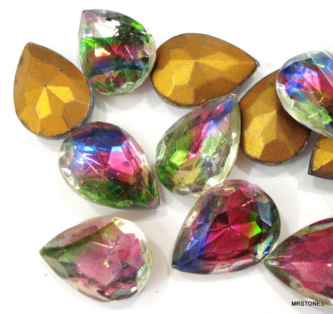 18x13mm (4320/2) TTC Iris Pendeloque Pear Shape