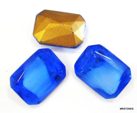 18x13mm (4626/2) Sapphire Givre Cushion Octagon Shape