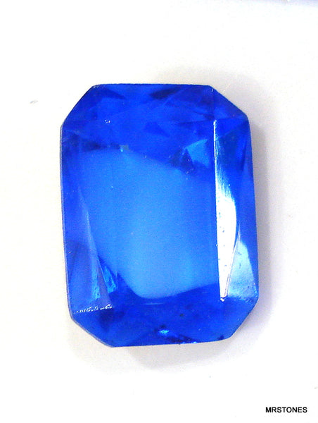 18x13mm (4626/2) Sapphire Givre Cushion Octagon Shape