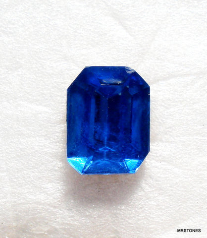 8x6mm (4600/2) TTC Czech Sapphire Cushion Octagon 72 pc Lot