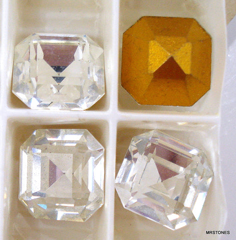 12mm (4671) Crystal Square Octagons