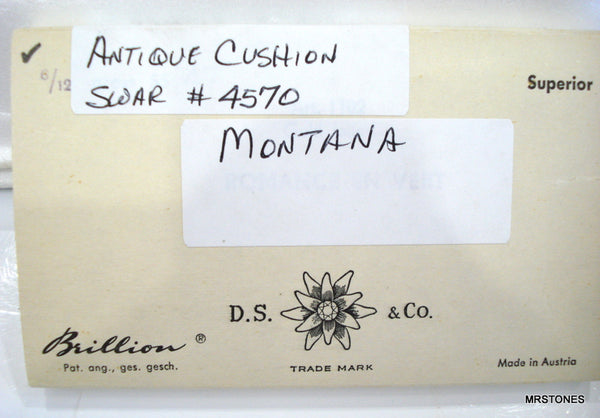 14x10mm (4570) Montana Sapphire Antique Cushion Shape