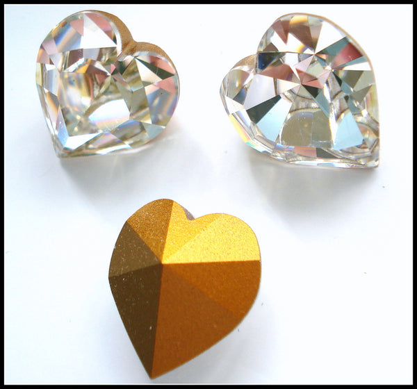 18.7x17mm (4800) Crystal Heart Shape