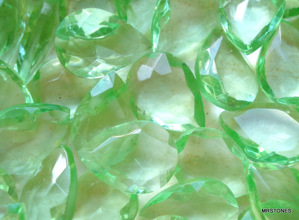 18x13mm (4320/2) TTC Pear Pendeloque Shape Unfoiled