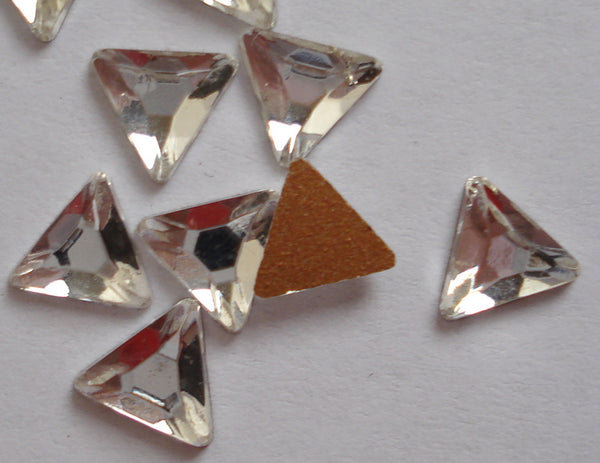 5.75mm (2722) Crystal Flat Back Triangle