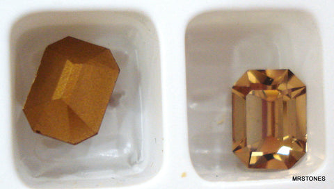 8x6mm (4600) Light Colorado Topaz Cushion Octagon