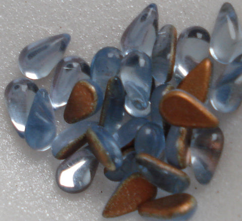 6x3.6mm (2390/4) Light Sapphire Pear Shape Cabochon
