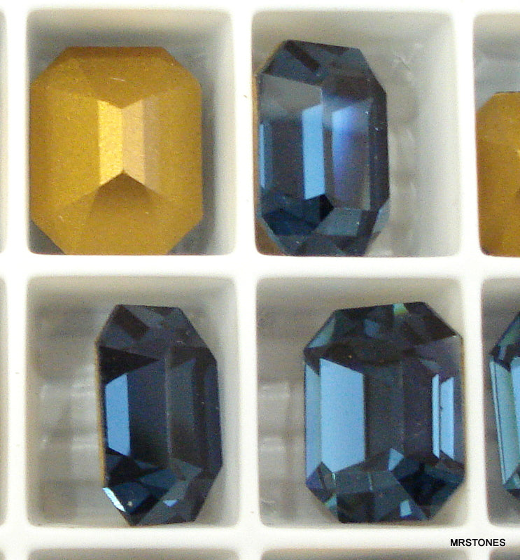 10x8mm (4600) Montana Sapphire Cushion Octagon