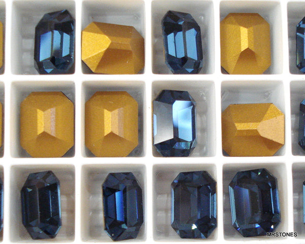 10x8mm (4600) Montana Sapphire Cushion Octagon