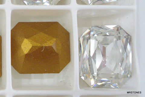 12x10mm (4622) Crystal Special Cut Cushion Octagon