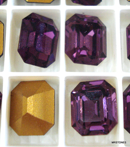 12x10mm (4600) Amethyst Cushion Octagon